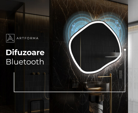 Oglinzi pentru baie cu LED în formă neregulată R222 #6