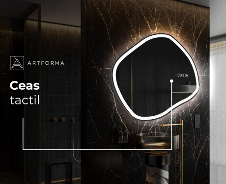 Oglinzi pentru baie cu LED în formă neregulată R222 #8