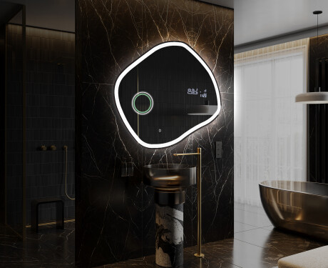 Oglinzi pentru baie cu LED în formă neregulată R222 #10