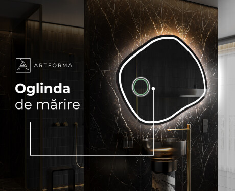 Oglinzi pentru baie cu LED în formă neregulată R223 #5