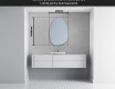 Oglinzi pentru baie cu LED în formă neregulată SF221 #4