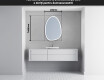 Oglinzi pentru baie cu LED în formă neregulată SF222 #5
