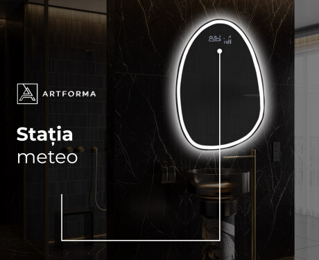Oglinzi pentru baie cu LED în formă neregulată SF222 #9