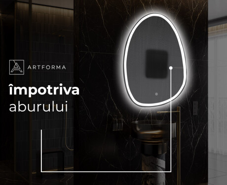 Oglinzi pentru baie cu LED în formă neregulată SF222 #9