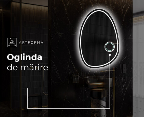 Oglinzi pentru baie cu LED în formă neregulată SF223 #5