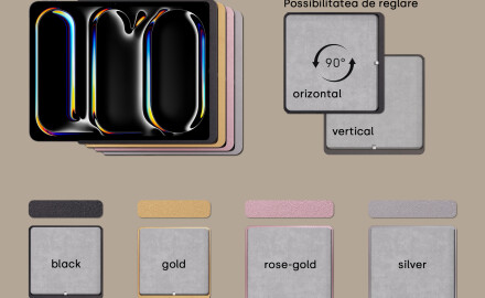 Oglindă LED inteligentă pentru baie cu ramă Displine Apple L01 #2