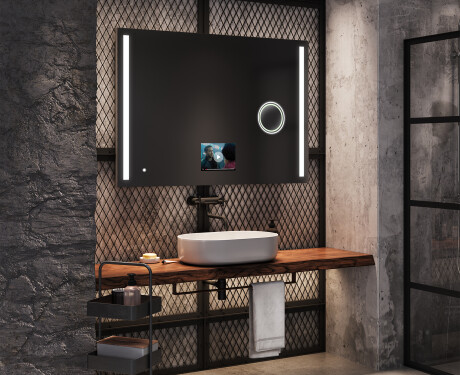 Oglinda baie cu leduri perete SMART L02 Apple #8