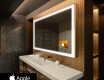 Oglinda baie cu leduri perete SMART L57 Apple #1