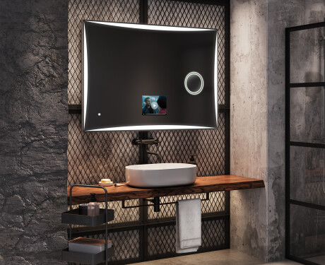 Oglinda baie cu leduri perete SMART L77 Apple #8