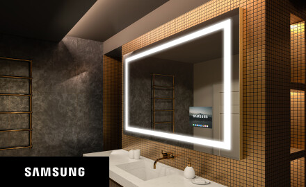 Oglindă SMART de baie cu iluminare LED L15 Serie Samsung