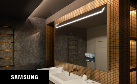 Oglinda baie cu leduri perete SMART L128 Samsung