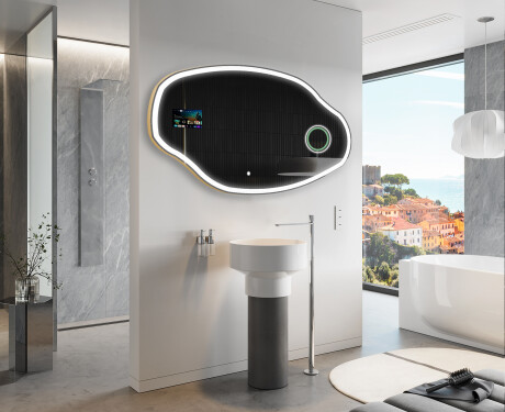 Oglinzi neregulate perete LED SMART O222 Google #10