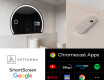 Oglinzi semilunară perete LED SMART W223 Google #2