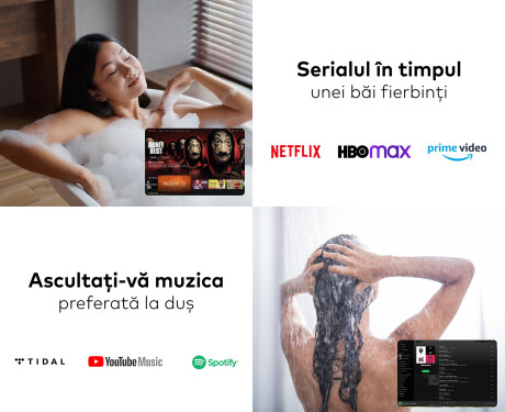 Oglinzi semilunară perete LED SMART W223 Google #3
