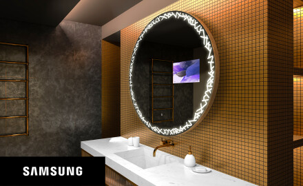 Oglinda rotunda perete LED SMART L115 Samsung
