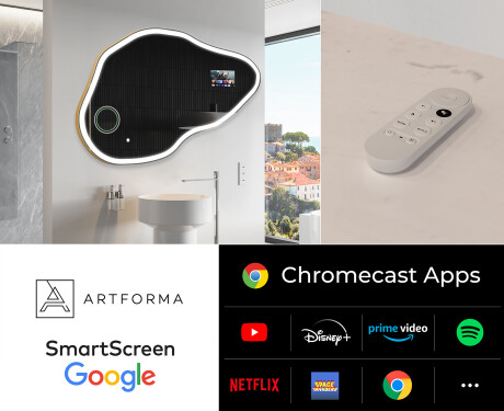 Oglinzi neregulate perete LED SMART P222 Google #2