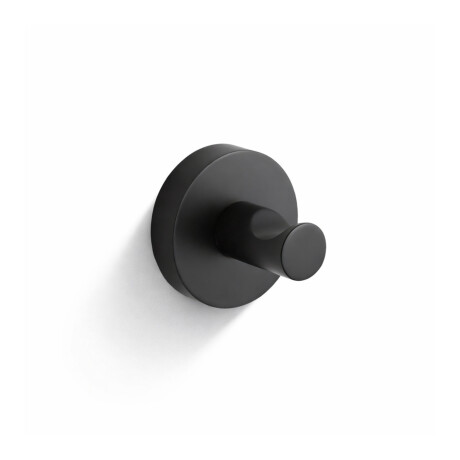 CLASSIC – Cârlig simplu pentru prosop / negru mat #1