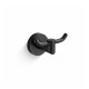 CLASSIC – Cârlig dublu pentru prosoape / negru mat #1