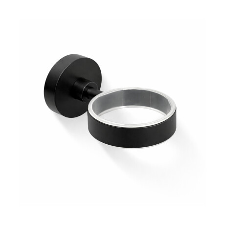 CLASSIC – Suport pentru cană 80.003/003.1, suport pentru săpunieră 80.004/004.1 / negru mat / * sticla se comandă separat #1