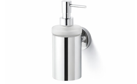 CLASSIC – Dozator pentru săpun lichid / carcasă metalică, sticlă mată / crom