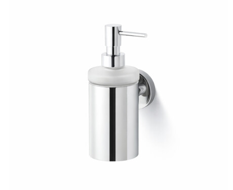 CLASSIC – Dozator pentru săpun lichid / carcasă metalică, sticlă mată / crom