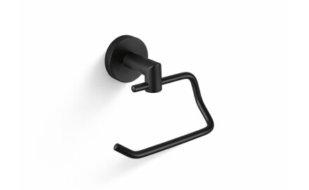 CLASSIC – Suport pentru hârtie igienică / fără capac / negru mat
