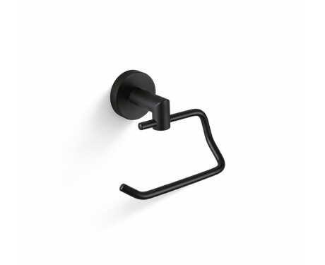 CLASSIC – Suport pentru hârtie igienică / fără capac / negru mat