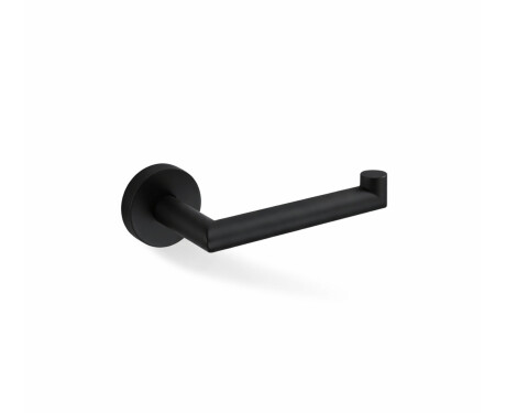 CLASSIC – Suport pentru hârtie igienică / fără capac / negru mat