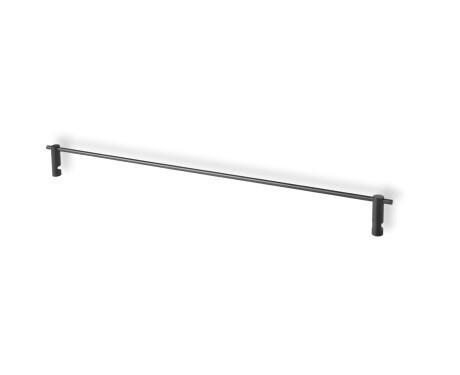 CLASSIC-Reling 50 pentru raftul de sticlă 07.80160 / negru mat