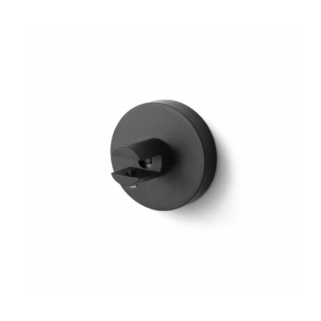 CLASSIC – Suport cu rozetă pentru rafturi din sticlă 07.80160/50/40/30 – 2 buc. / negru mat #1