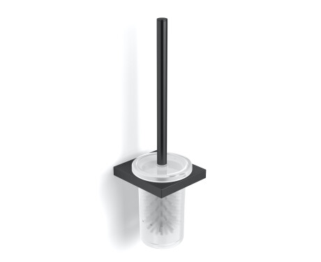KOBE – Perie de toaletă suspendată / negru mat