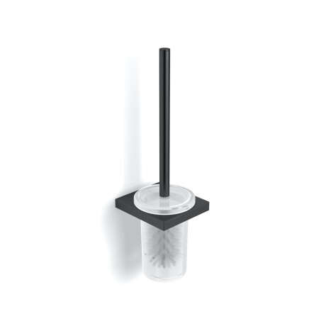 KOBE – Perie de toaletă suspendată / negru mat #1