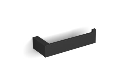 KOBE – Suport pentru hârtie igienică / fără capac / negru mat