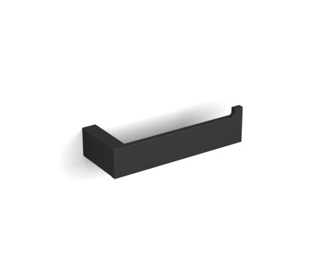 KOBE – Suport pentru hârtie igienică / fără capac / negru mat