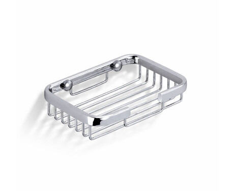 Coș pentru săpun 13x9x3 / cromat