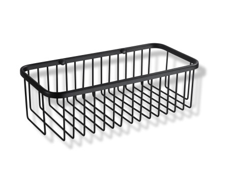 Coș 30x14x9 / negru mat