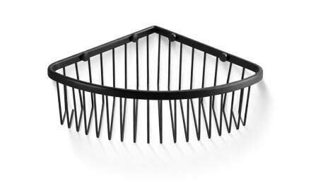 Coș de colț 20x20x9 / negru mat