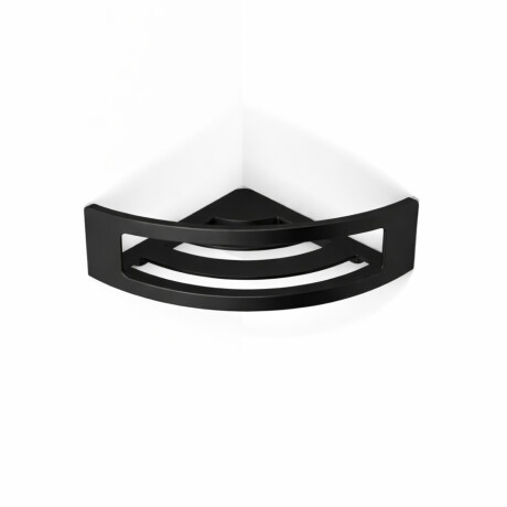 Coș – raft de colț 16x16x8 / negru mat #1
