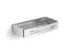 Coș 22x12x4 / sistem de fixare Lift & Clean™ / oțel lustruit