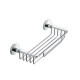Coș 35x14x7 pe rozete / cromat #1
