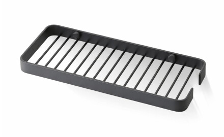 Coș 24x10x2 / ramă lată / negru mat