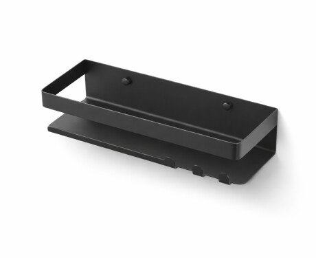 Coș – raft de baie 30,6x11,2x6,8 / negru mat