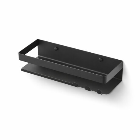 Coș – raft de baie 30,6x11,2x6,8 / negru mat #1