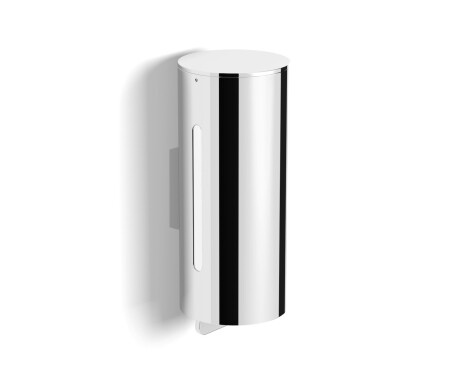 Dozator pentru săpun lichid 0,5 L / sistem de dozare inferior / crom