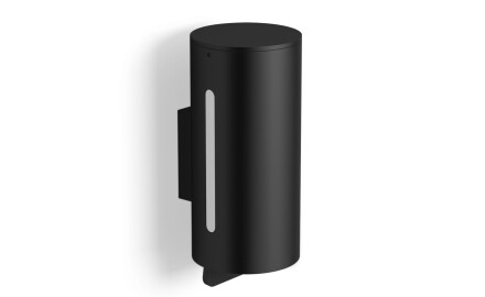 Dozator pentru săpun lichid 0,3 L / sistem de dozare inferior / negru mat