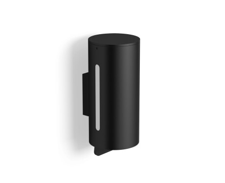 Dozator pentru săpun lichid 0,3 L / sistem de dozare inferior / negru mat