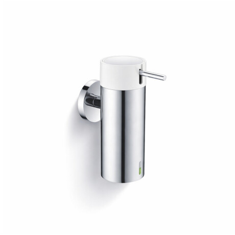 Dozator pentru săpun lichid 0,15 L / oțel lustruit / pompă albă + oțel lustruit #1