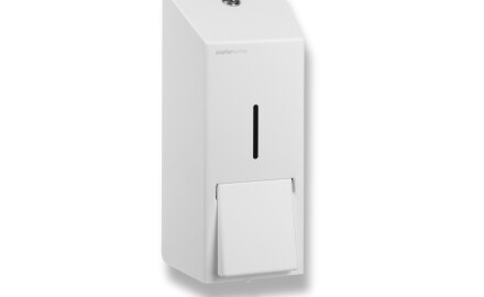 Dozator pentru săpun lichid 0,8 L, seria R1 / alb mat