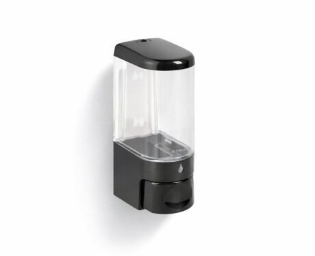 Dozator pentru săpun lichid 0,25 L / ABS negru lucios