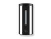 Dozator automat fără contact pentru săpun lichid/gel dezinfectant, 0,7 L / negru lucios